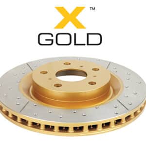 DBA Street Series - X-GOLD Front Brake Disc Subaru Impreza 1993-2005