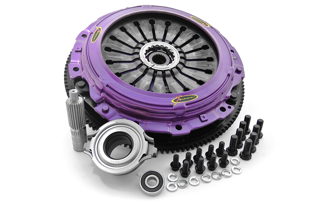 Xtreme Performance - 230mm Rigid Ceramic Twin Plate Clutch Kit Incl Flywheel 1800Nm 230mm Twin Plate-6 Speed Gearbox