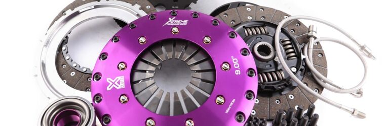 Xtreme Performance – 230mm Sprung hub Organic Twin Plate Clutch Kit Incl Flywheel & CSC 1000Nm (230mm Twin Plate -6 Speed Gearbox)
