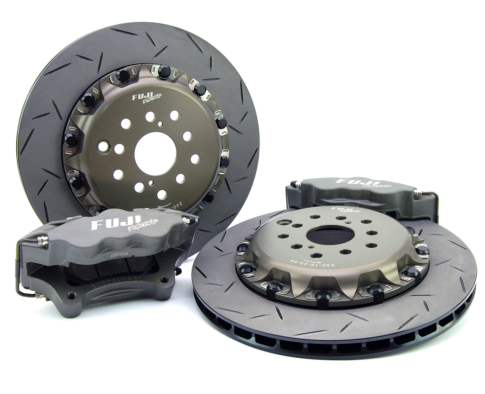 Fuji racing Subaru Impreza 96-00 190mm 345mm forged rear brake kit