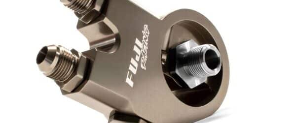 fuji racing subaru thermostatic oil cooler adaptor