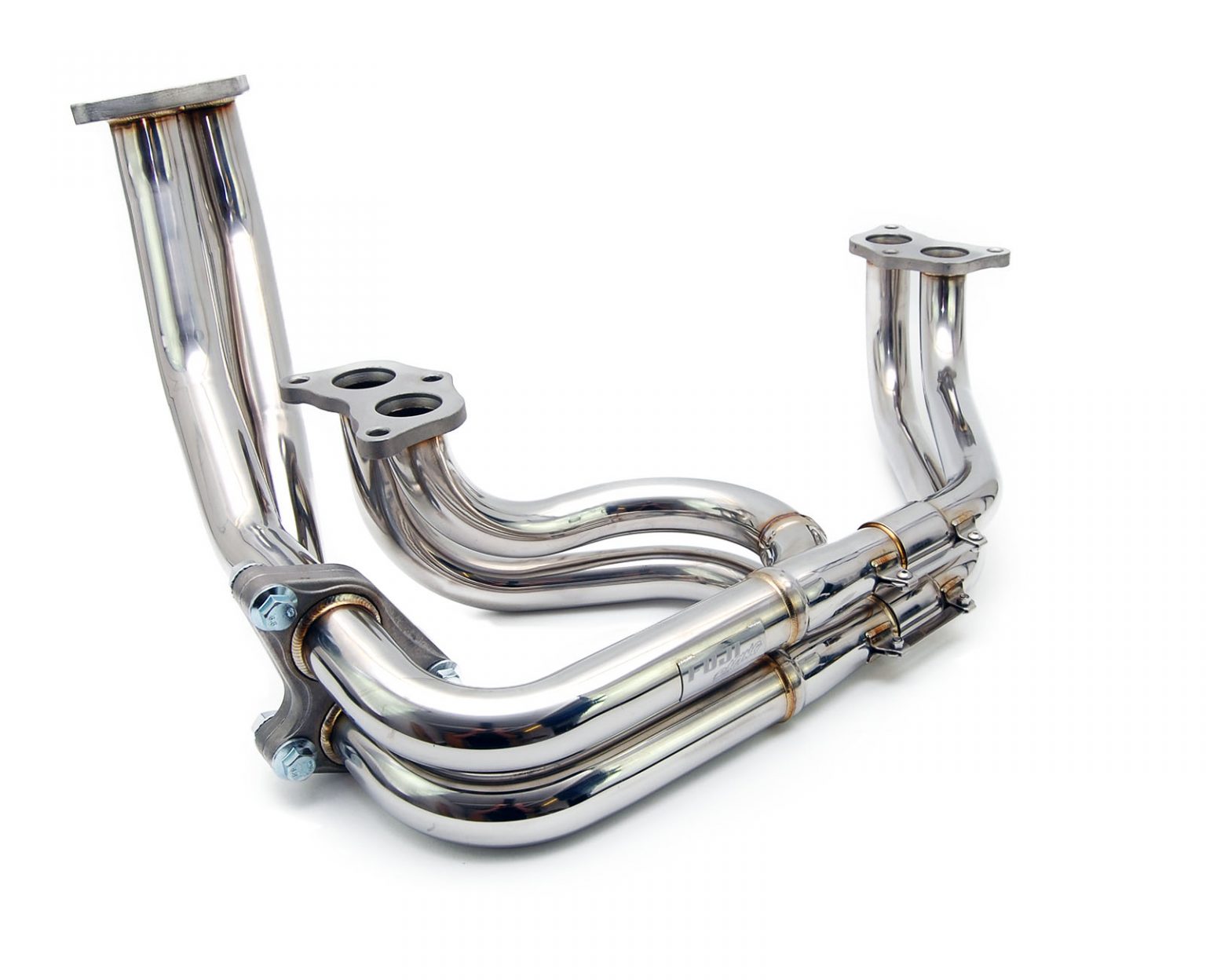 fuji racing subaru stainless steel tubular exhaust manifold