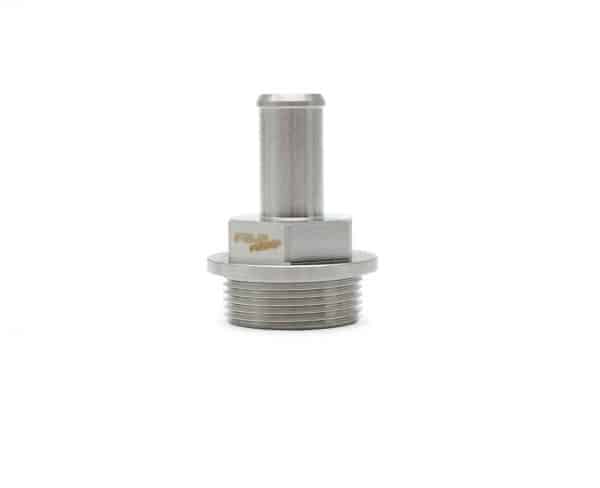 fuji racing cylinder block stainless steel modine coolant takeoff