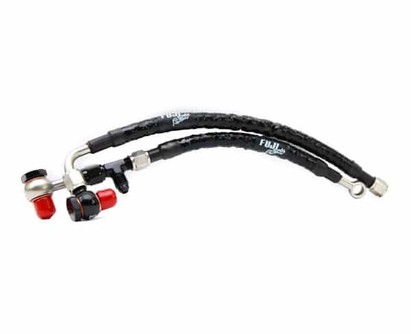 fuji racing subaru Braided AVCS & turbo oil feed lines