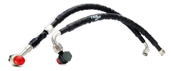 fuji racing subaru Braided AVCS & turbo oil feed lines