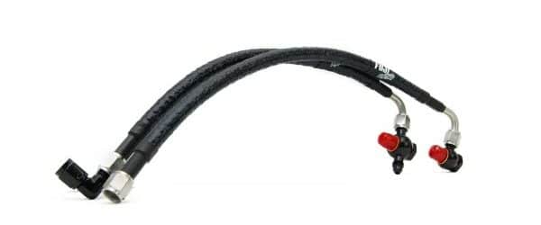 fuji racing subaru braided AVCS & turbo oil feed lines