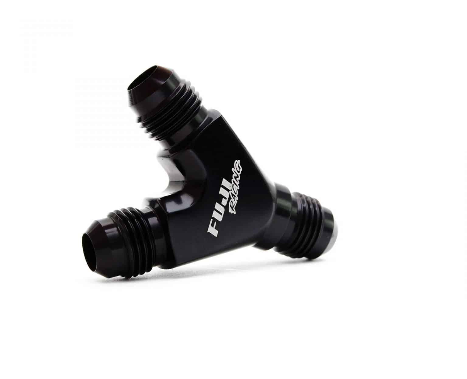 Fuji racing Subaru AN6 fuel line fittings