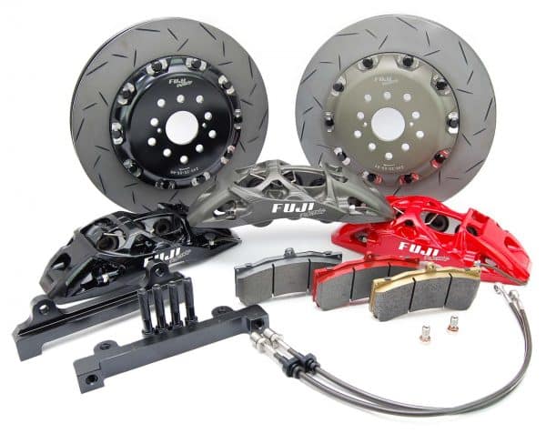 fuji racing subaru supreme monobloc 355mm front brake kit