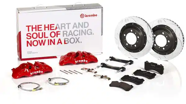Brembo Monster GT 350mm Front Brake Kit - Red Caliper - Image 3