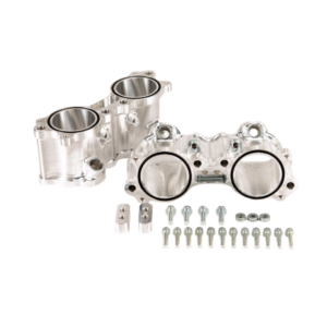 PWTD04 raw silver billet TGV delete kit, two assemblies with seals, gaskets and fixings