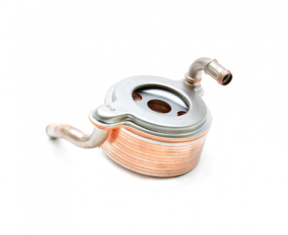SEN1130-1.jpg Genuine Subaru SEN1130 Modine oil cooler, angled underside view