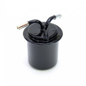 Genuine Subaru SSE04 fuel filter with hose connections