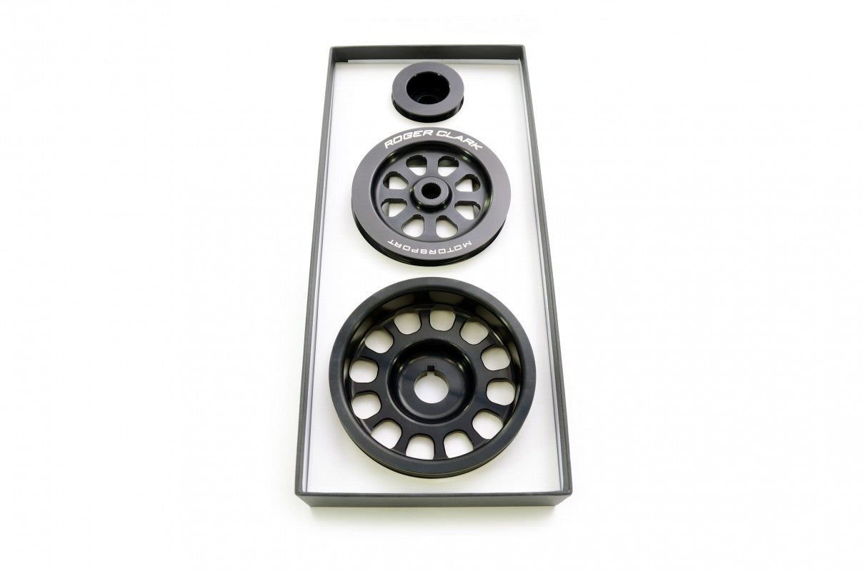 RCM1752-2.jpg RCM1752 three-pulley kit in open packaging, top view