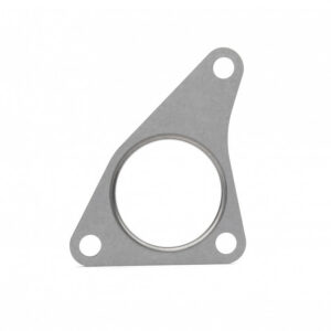 Genuine Subaru SGA03 three-hole up-pipe-to-turbo gasket, face view