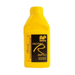 AP Racing Factory R DOT 5.1 brake and clutch fluid 500ml yellow bottle