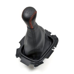 Subaru STI 5-speed red-stitched gear knob and gaiter kit SBO2283