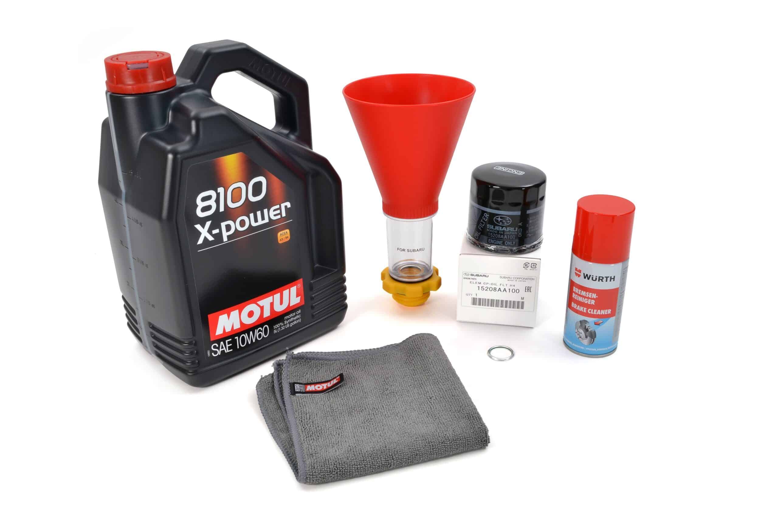 RCM Motul X-Power 10W-60 San-Remo Service Pack — Genuine Subaru Oil Filter RCM Motul X-Power 10W-60 San-Remo Service Pack — Genuine Subaru Oil Filter