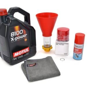 RCM Motul X-Power 10W-60 San-Remo Service Pack — STI Performance Oil Filter