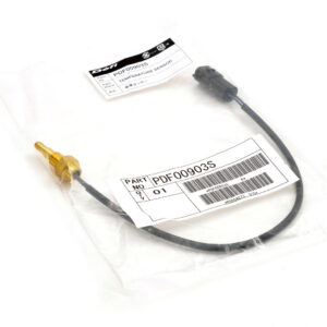 Defi oil and water temperature sensor with wiring, connector and packaging