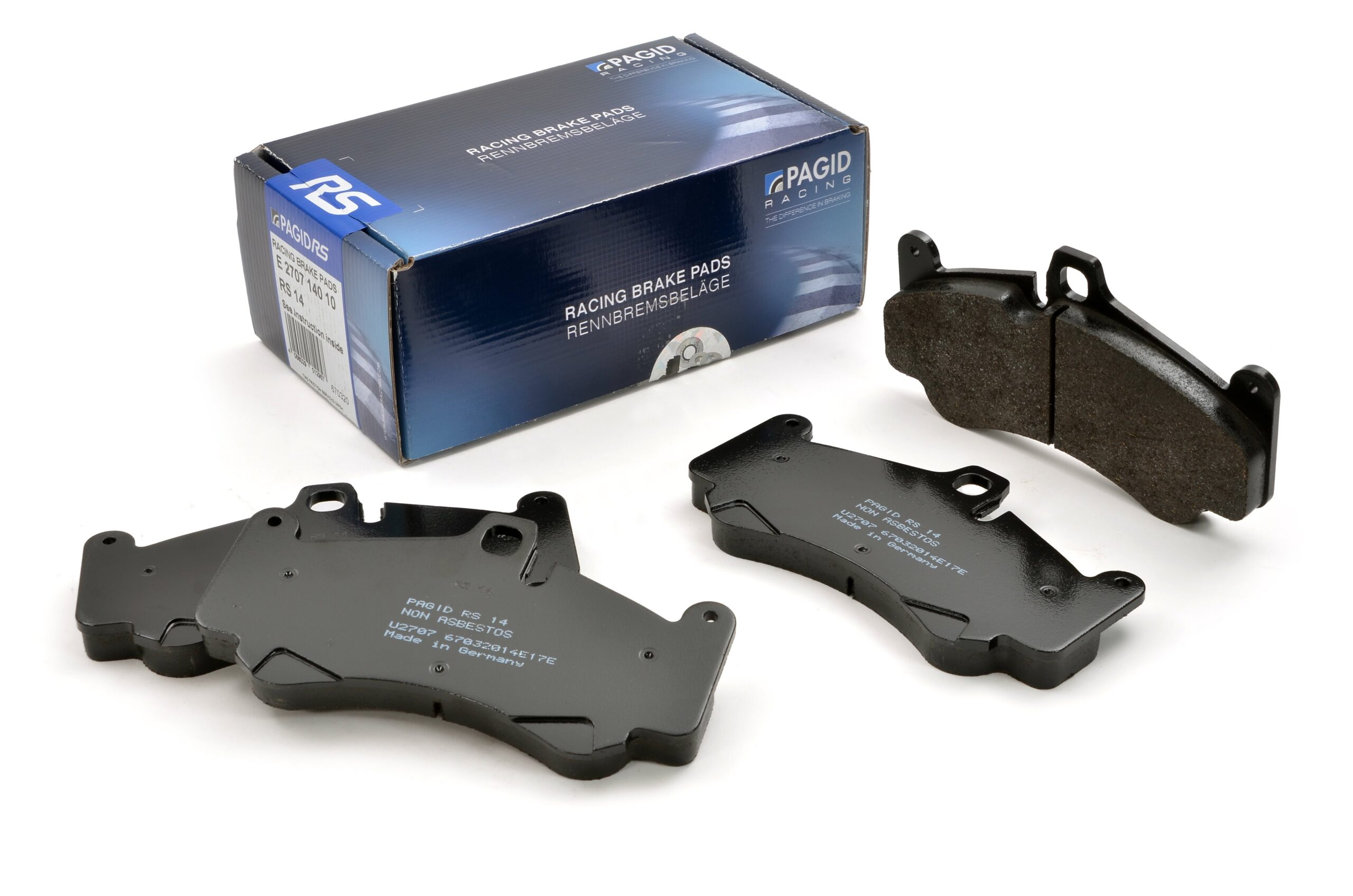 Pagid Racing RS14 front brake pad set Pagid Racing RS14 front brake pad set