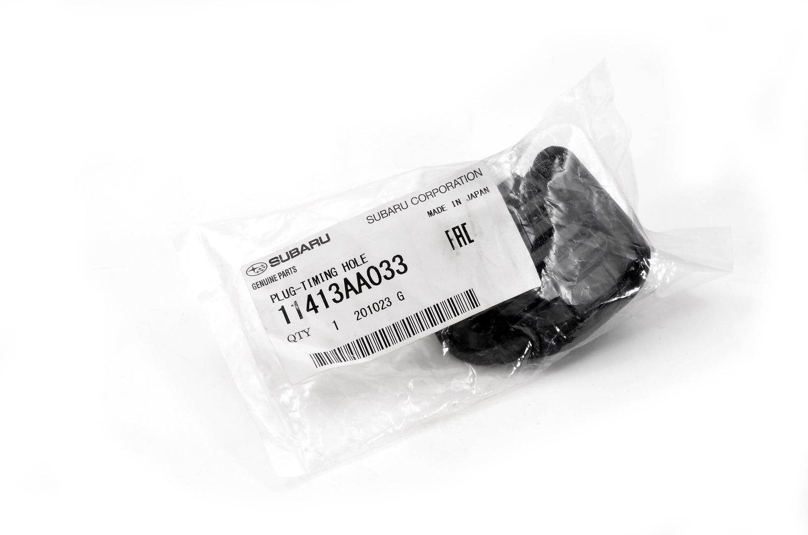 SEN1114 – view 2 Genuine Subaru bell housing plug in Subaru packaging