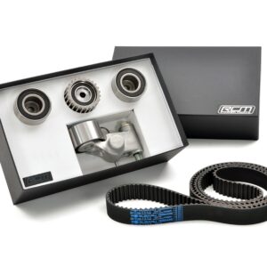 Timing kit with genuine Subaru belt, standard tensioner and idler bearings for V3–V4; water pump not included