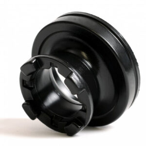 RCM3037 EJ-series oil pickup anti-surge adaptor, castellated end view