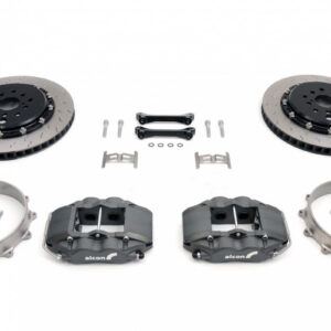 RCM / Alcon 343mm rear motorsport brake kit components
