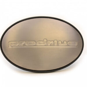 Prodrive P1 oval wing badge, face view; one badge supplied
