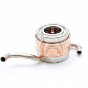 SEN665-1.jpg Genuine Subaru SEN665 Modine oil cooler, angled view