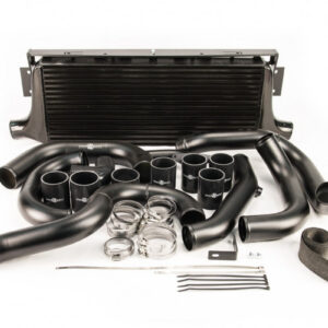 Process West Black Front Mount Intercooler Kit - GD 2001 - 2005 WRX/STI