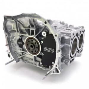 RCM400 2.1L Thick Wall Short Engine — view 1 RCM400 2.1L Thick Wall Short Engine, front-quarter view