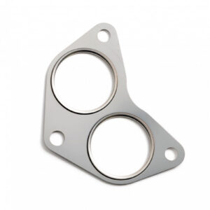 Genuine Subaru SGA189 stainless steel bottom up-pipe gasket with two gas openings