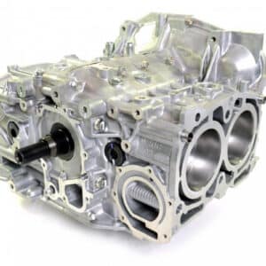 SEN1832 view 1 Genuine Subaru JDM EJ20 thick-wall short-block assembly — front-quarter view